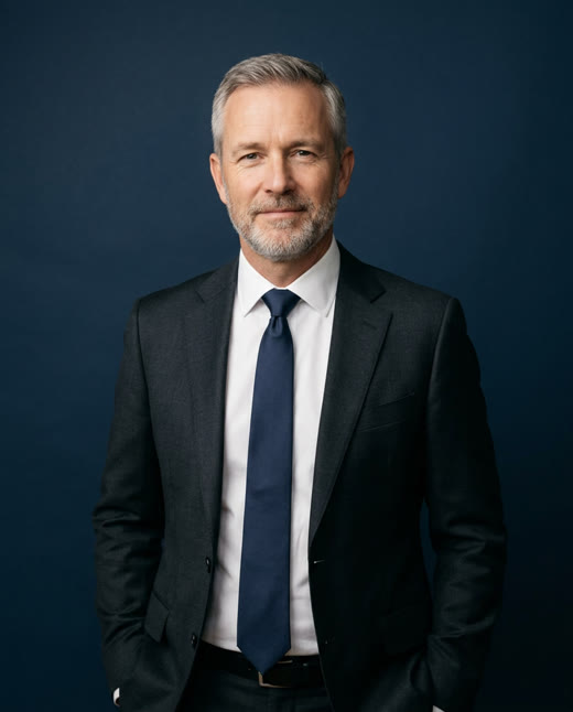 Graham Whitcombe, abogado litigante sénior